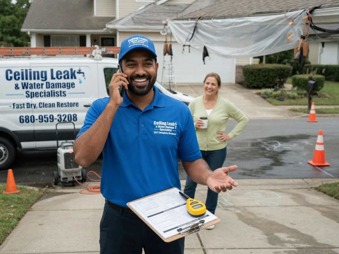 Ceiling Leak Cleanup Allerton, IA FAQs